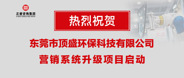 東莞市頂盛環(huán)?？萍加邢薰緺I(yíng)銷系統(tǒng)升級(jí)項(xiàng)目啟動(dòng)