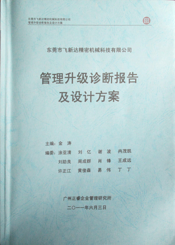 正睿咨詢專家老師向飛新達決策層陳述調(diào)研報告